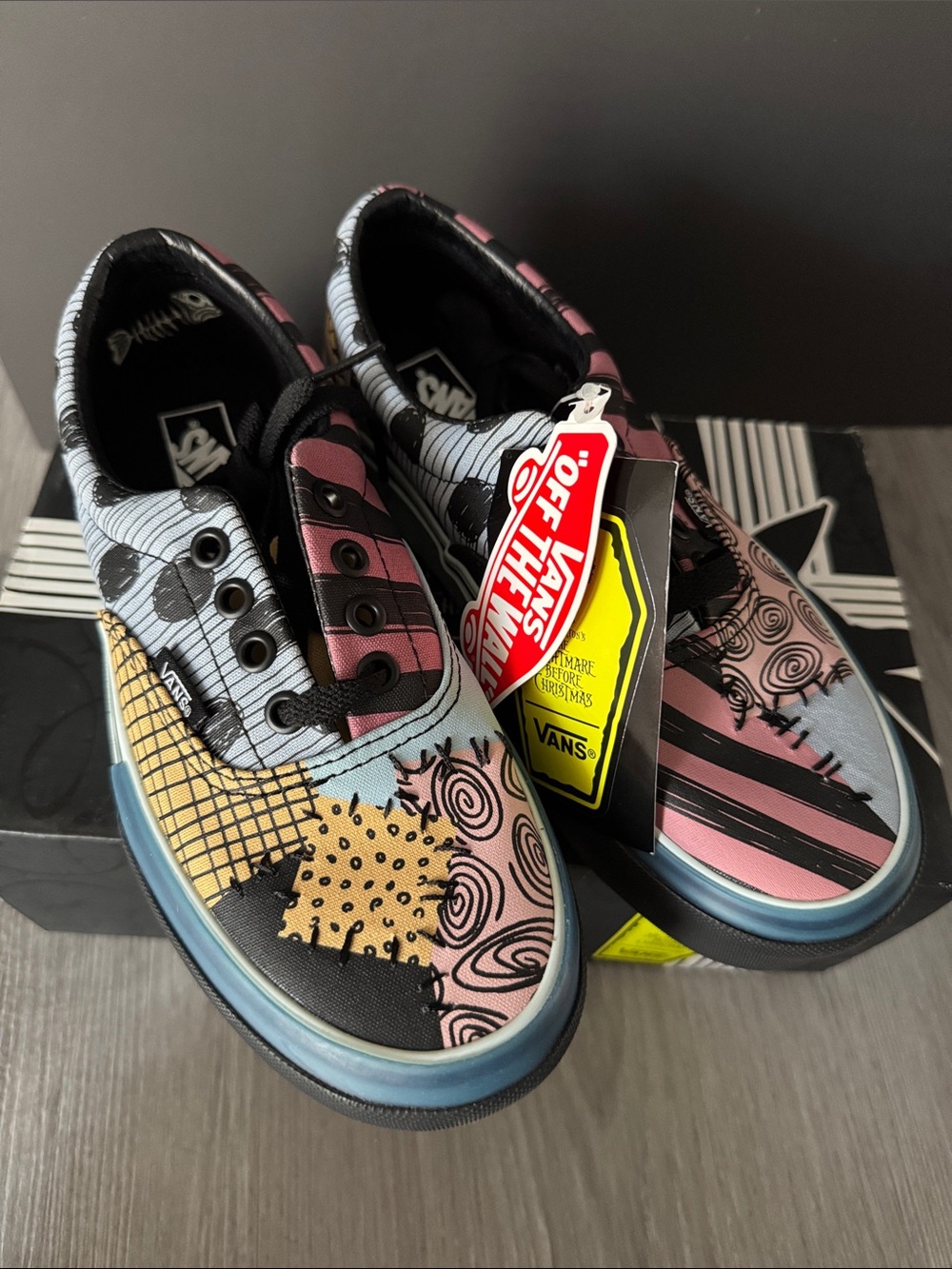 Vans Nightmare Before Christmas Sally Platform Sneakers Women’s 6 NIB